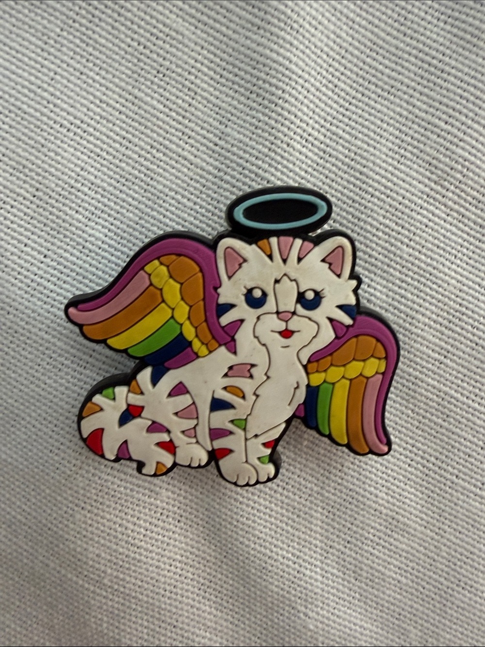 Lisa Frank Jibbitz Crocs Charms Lot- Heart, Dolphin, Bears, Winged Cat. GUC - Picture 6 of 7